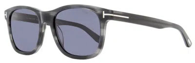 Tom Ford Men's Eric-02 Sunglasses Tf595 20a Gray Horn 55mm In Multi