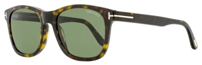 Tom Ford Men's Eric-02 Sunglasses Tf595 52n Dark Havana 55mm In Multi