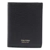 Tom Ford Men Folding Cards Holder In Black