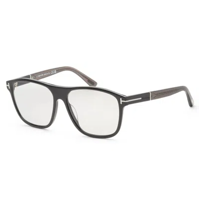 Tom Ford Men's Frances 58mm Shiny Black Sunglasses In White