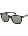 Tom Ford Men's Ft0595 55mm Sunglasses In Green