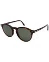 Tom Ford Men's Ft0904 52mm Polarized Sunglasses In Brown