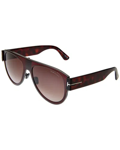 Tom Ford Men's Ft1074 58mm Sunglasses In Brown