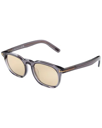 Tom Ford Men's Ft1122-d 52mm Sunglasses In Gray