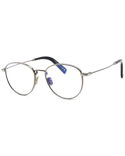 Tom Ford Men's Ft5749-b 52mm Optical Frames In Silver