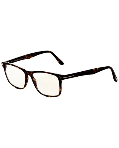 Tom Ford Men's Ft5752 55mm Optical Frames In Brown