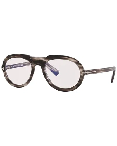 Tom Ford Men's Ft5756-b 53mm Sunglasses In Brown