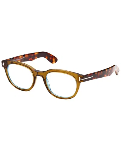 Tom Ford Men's Ft5807-b 50mm Sunglasses In Brown
