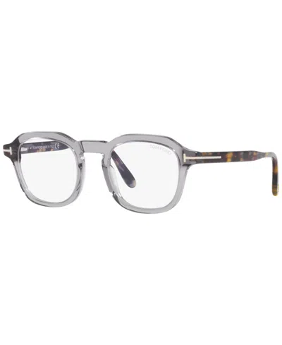 Tom Ford Men's Ft5836-b Eyeglasses, Tr001543 49 In Gray