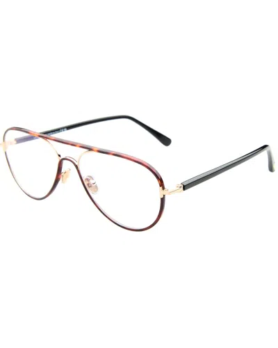 Tom Ford Men's Ft5897-b 57mm Optical Frames In Brown