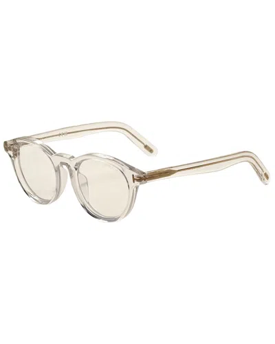 Tom Ford Men's Ft5931 49mm Optical Frames In Gray