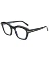 Tom Ford Men's Ft5961 49mm Optical Frames In Black