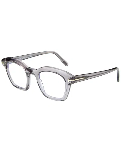 Tom Ford Men's Ft5961-b 49mm Optical Frames In Metallic