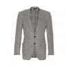 Tom Ford Prince Of Wales Shelton Jacket Jackets Multicolor In Gray