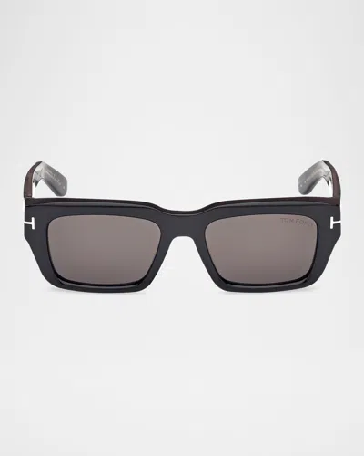 Tom Ford Men's Icon Collection Sunglasses In Black