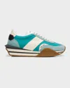 TOM FORD MEN'S JAMES COLORBLOCK PLATFORM LOW-TOP SNEAKERS