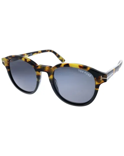Tom Ford Men's Jameson 52mm Sunglasses In Brown