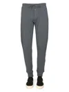 Tom Ford Elasticatedwaist Drawstring Jogging Pants In Blue
