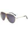 Tom Ford Oversized-frame Sunglasses In Gold