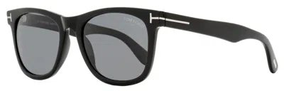 Tom Ford Men's Kevyn Polarized Sunglasses Tf1099n 01d Black/ruthenium 52mm In Multi