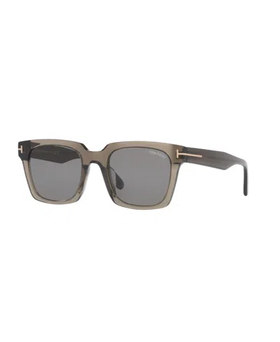 Tom Ford Men's Large Sunglasses, Ft1162-k Tr001919 In Brown Shiny