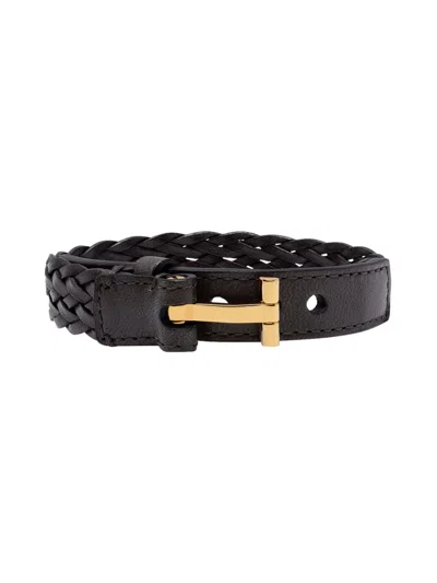 Tom Ford Men Leather Bracelet
