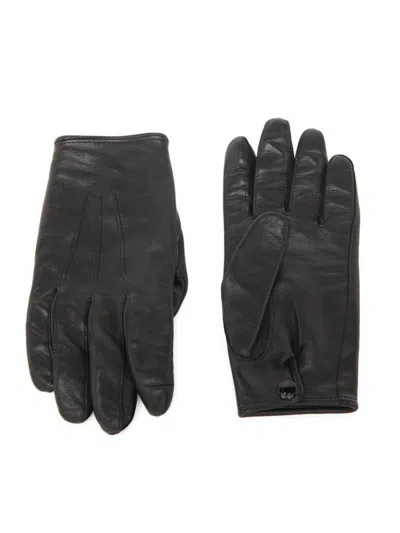 Tom Ford Men's Leather Silk-lined Gloves In Black