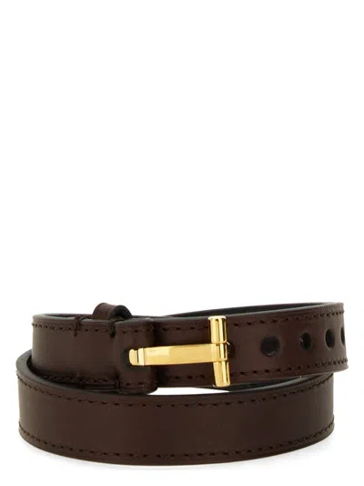 TOM FORD MEN'S LOGO BRACELET