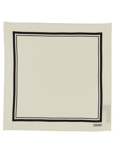 Tom Ford Men Logo Scarf