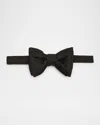 Tom Ford Men's Lurex Micro-dot Bow Tie In Warm Gold