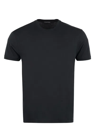TOM FORD MEN'S LYOCELL BLEND T-SHIRT