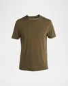 Tom Ford Brown Lyocell Cotton Crew T-shirt