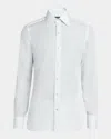 Tom Ford Men's Lyocell Slim-fit Dress Shirt In Pale Aqua