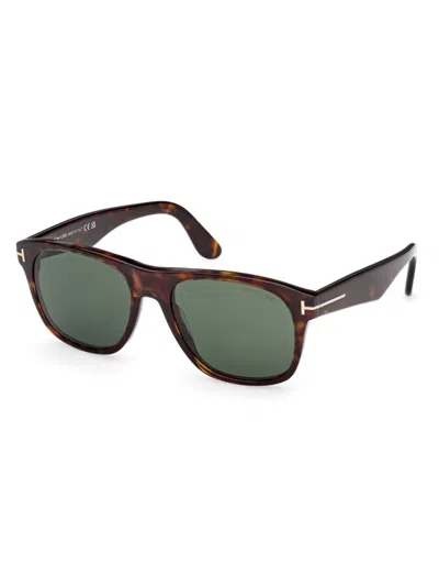 TOM FORD MEN'S MARLON 55MM SQUARE SUNGLASSES