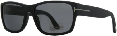 Pre-owned Tom Ford Men's Mason Tf445 Tf445/s 02d Black Fashion Sunglasses 58mm In Gray