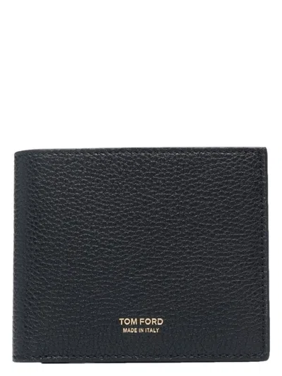 Tom Ford Classic Bifold Wallet In Black