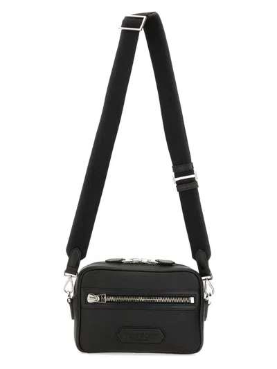 Tom Ford Men's Messenger Bag Traveller Small In Black
