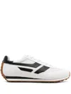 Tom Ford Mick Suede And Mesh Sneakers Shoes In White