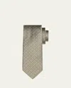 Tom Ford Men's Micro-dot Silk Tie In Neutral
