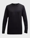Tom Ford Men's Modal-stretch Crewneck T-shirt In Black