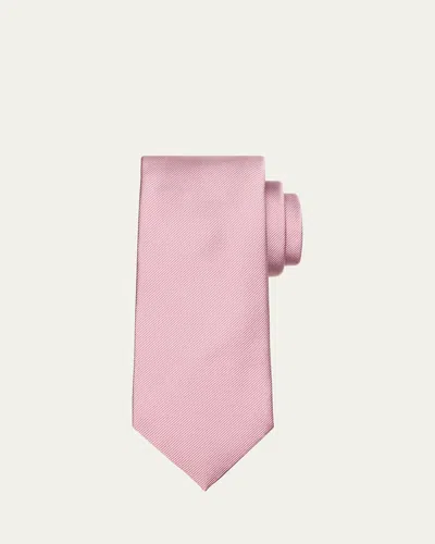 Tom Ford Men's Mogador Silk Tie In Dark Grey