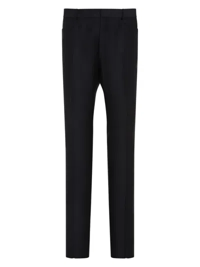 TOM FORD MEN'S MOHAIR AND SILK PANTS
