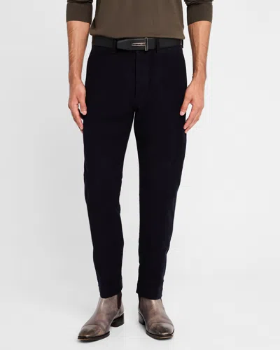 Tom Ford Men's Moleskin 5-pocket Chino Pants In Navy