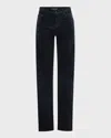 Tom Ford Men's Moleskin Slim-fit Jeans In Hb825 Navy