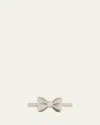 Tom Ford Men's Mulberry Silk Bow Tie In Dove Grey