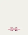 Tom Ford Men's Mulberry Silk Bow Tie In Pink