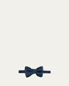 Tom Ford Men's Mulberry Silk Bow Tie In Prussian B