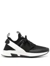 Tom Ford Neoprene And Suede Jago Sneakers Shoes In Black