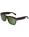 Tom Ford Nico 56mm Square Sunglasses In Brown
