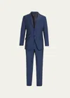 Tom Ford Men's O'connor Iridescent Poplin Suit In Grey Melan